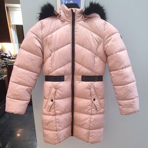 KIDS Pink Puffer Coat